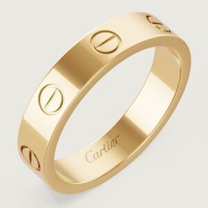 Cartier Yellow Gold Love Ring
